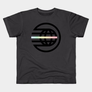 Pride Spaceship Earth Logo Kids T-Shirt